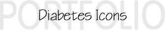 Diabetes Icons
