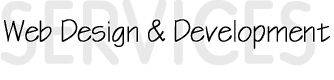 SERVICES: Web Design