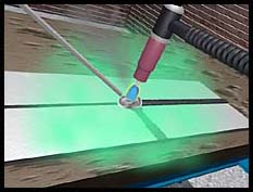 TIG welder- close up