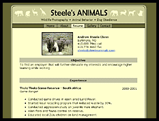Steele's Animals